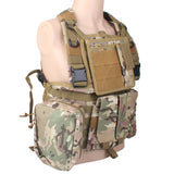 Maxbell Tactical Combat Molle Assault Military Army Airsoft SWAT Vest - CP Camo