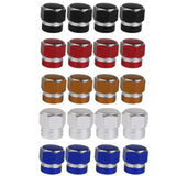 Maxbell 8pcs Alloy Car Motorcycle Bicycle Wheel Tire Tyre Stem Air Valve Cap Covers