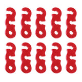 Maxbell 20Pcs Camping Tent Awning Lock Guyline Runner Rope Tightener Cord Tensioner