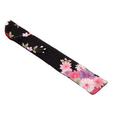 Maxbell 2Pieces Chinese Hand Pocket Fan Bag Cover Holder Protector Pouch