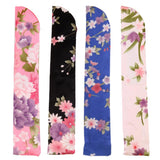 Maxbell 2Pieces Chinese Hand Pocket Fan Bag Cover Holder Protector Pouch