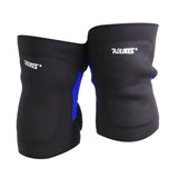 Maxbell 1 Pair Basketball Gym Sports Knee Support Brace Protector - Black Blue