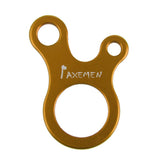 Maxbell Maxbell 4pc Steel 3 Hole Rope Guyline Runner Anti Slip Fastener Camping Hiking Gold