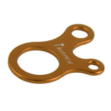 Maxbell Maxbell 4pc Steel 3 Hole Rope Guyline Runner Anti Slip Fastener Camping Hiking Gold