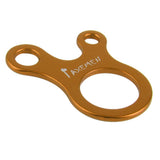 Maxbell Maxbell 4pc Steel 3 Hole Rope Guyline Runner Anti Slip Fastener Camping Hiking Gold