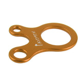 Maxbell Maxbell 4pc Steel 3 Hole Rope Guyline Runner Anti Slip Fastener Camping Hiking Gold