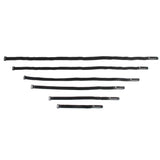 Maxbell 2xMultifunction Nylon Cable Cord Tie Strap Rope Organiser Holder Trim 150cm