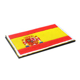 Maxbell Maxbell Spain Spanish Flag Tactical Embroidery Hook Loop Fastener Badge