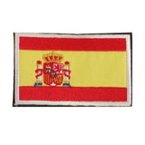 Maxbell Maxbell Spain Spanish Flag Tactical Embroidery Hook Loop Fastener Badge