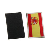 Maxbell Maxbell Spain Spanish Flag Tactical Embroidery Hook Loop Fastener Badge