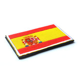 Maxbell Maxbell Spain Spanish Flag Tactical Embroidery Hook Loop Fastener Badge