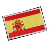Maxbell Maxbell Spain Spanish Flag Tactical Embroidery Hook Loop Fastener Badge