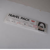 Maxbell 8pcs Multi-size  Zipper Seal Bags Toiletry Organizer Travel Pouch