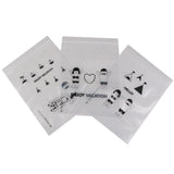 Maxbell 8pcs Multi-size  Zipper Seal Bags Toiletry Organizer Travel Pouch