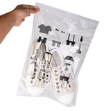 Maxbell 8pcs Multi-size  Zipper Seal Bags Toiletry Organizer Travel Pouch