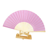 Maxbell Chinese Folding Bamboo Fan Retro Hand Fan for Women Wedding Favors