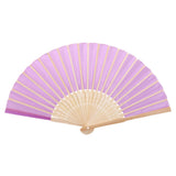 Maxbell Chinese Folding Bamboo Fan Retro Hand Fan for Women Wedding Favors