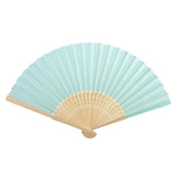 Maxbell Chinese Folding Bamboo Fan Retro Hand Fan for Women Wedding Favors