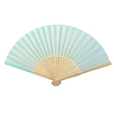 Maxbell Chinese Folding Bamboo Fan Retro Hand Fan for Women Wedding Favors
