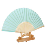 Maxbell Chinese Folding Bamboo Fan Retro Hand Fan for Women Wedding Favors
