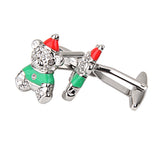 Maxbell Men Cufflink Party Xmas Gift Multiple Style Bear
