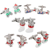 Maxbell Men Cufflink Party Xmas Gift Multiple Style Bear