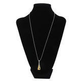 Maxbell 6xStainless Steel Bottle Cremation Ashes Urn Memorial Pendant Necklace Gold