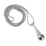Maxbell 3xStainless Steel Bottle Cremation Ash Urn Memorial Pendant Necklace Silver