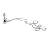 Maxbell 12xStainless Steel Bottle Cremation Ash Urn Memorial Pendant Necklace Silver