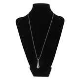 Maxbell 3xStainless Steel Bottle Cremation Ash Urn Memorial Pendant Necklace Silver
