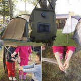 Maxbell Outdoor 20L Solar Self Heating Camping Shower Bag PVC Portable Water Pipe