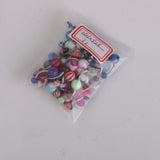 Maxbell 50pcs Stainless Ball Bar Studs Button Ring Navel Ring Body Piercing Jewelry