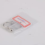 Maxbell 1 Pair 14G Stainless Steel Bell Charm Pendant Nipple Ring Body Piercing