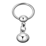 Maxbell 10x1 Pair 14G Stainless Steel Bell Charm Pendant Nipple Ring Body Piercing