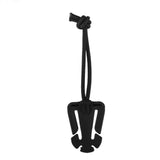 Maxbell 4x10pcs Outdoor Molle Elastic Cord Webbing Hang Buckle Roll Clips Black