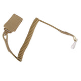 Maxbell Multifunction Elastic Lanyard Molle Buckle Military Tactical Sling Hook Tan