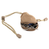 Maxbell Outdoor EDC Airsoft Tactical Nylon Mini Small Money Bag Key Pouch Holder Tan