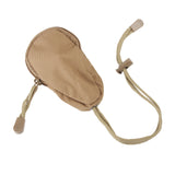 Maxbell Outdoor EDC Airsoft Tactical Nylon Mini Small Money Bag Key Pouch Holder Tan