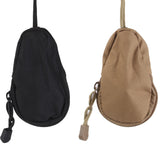 Maxbell Outdoor EDC Airsoft Tactical Nylon Mini Small Money Bag Key Pouch Holder Tan