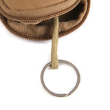 Maxbell Outdoor EDC Airsoft Tactical Nylon Mini Small Money Bag Key Pouch Holder Tan