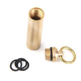 Maxbell Outdoor Survival EDC Whistle & Waterproof Seal Bottle Case Capsule Holder