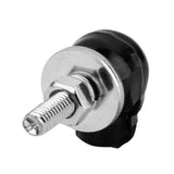 Maxbell 10xPair Motorcycle Skull License Plate Frame Bolts Screw Fastener Tools Black