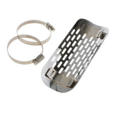 Maxbell Motorcycle Heat Shield Guard Exhaust Muffler Pipe Cover for Kawasaki Cruiser