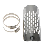 Maxbell Motorcycle Heat Shield Guard Exhaust Muffler Pipe Cover for Kawasaki Cruiser