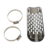 Maxbell Motorcycle Heat Shield Guard Exhaust Muffler Pipe Cover for Kawasaki Cruiser
