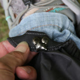 Maxbell Waterproof Outdoor Climbing Snow Legging Gaiters Leg Cover Wrap Orange Grey