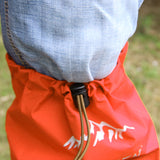 Maxbell Waterproof Outdoor Climbing Snow Legging Gaiters Leg Cover Wrap Orange Grey