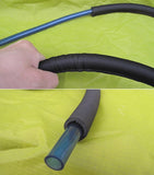 Maxbell 20x1M Anti Aging Thermal Insulation Pipe Tube Sleeve For Hydration  Black