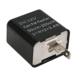 Maxbell 5xUniversal DC 12V 2 pin Motorcycle Flasher Relay LED Turn Indicator Light