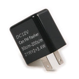 Maxbell 5xUniversal DC 12V 2 pin Motorcycle Flasher Relay LED Turn Indicator Light